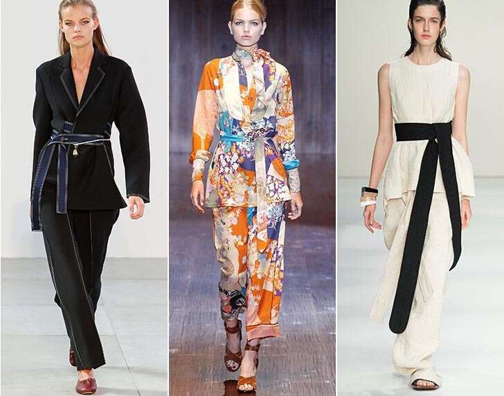 Inspiracje kimono wśród projektantów marek Céline, Gucci i Marni