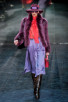 Moda z wybiegów: bordo