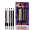 Smashbox Snappy Holidays, Holiday Eye Liners: 5 kremowych eyelinerów – travel size (Cena : 119 zł)