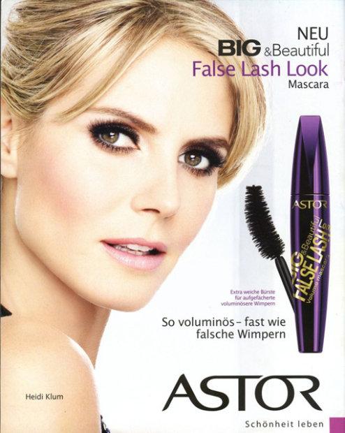 Co łączy Heidi Klum i kosmetyki Astor