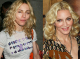 makijaż gwiazd, bez makijażu, gwiazdy bez makijażu, gwiazdy bez photoshopa, brzydkie gwiazdy, celebrytki bez makijażu ,Madonna
