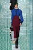 Moda z wybiegów: bordo