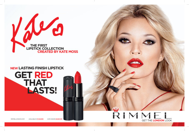 Kate Moss i Rimmel świętują 10 lat współpracy