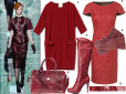 Moda z wybiegów: bordo