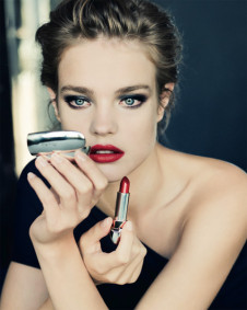 Makijaż: Guerlain 2011   smoky i czerwone usta
