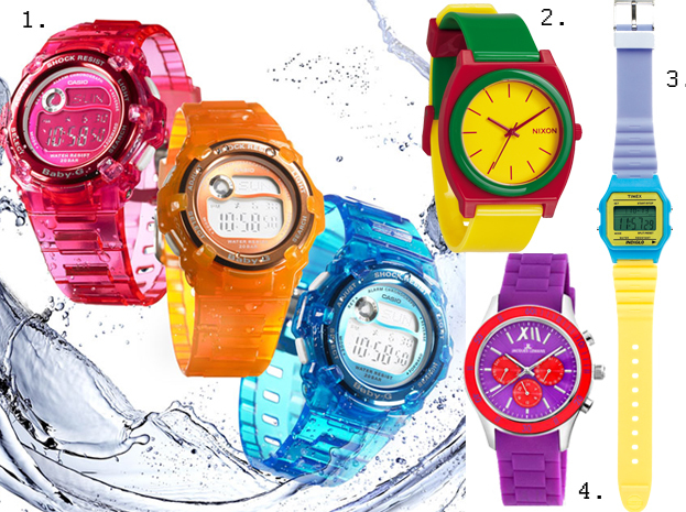 Kupujemy: kolorowy zegarek