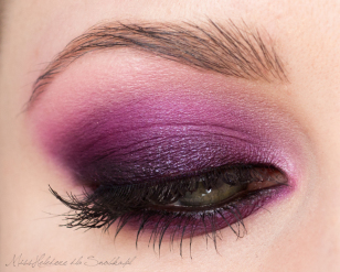 Makijaż:  Deep Purple