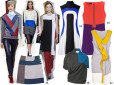 Moda z wybiegów: geometria