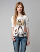 T-shirty z nadrukami Bershka