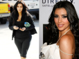makijaż gwiazd, bez makijażu, gwiazdy bez makijażu, gwiazdy bez photoshopa, brzydkie gwiazdy, celebrytki bez makijażu ,Kim Kardashian