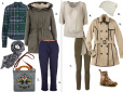 Koszula Topshop 129 zł, Parka Dorothy Perkins 259 zł, Szalik Stereostore 39 zł, Spodnie River Island 149 zł, Torebka Goshico 300 zł, Spodnie Mango 99 zł, Bluzka Solar 199 zł, Czapka Top Secret 29 zł, Płaszcz Camaieu 259 zł