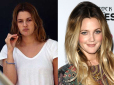 makijaż gwiazd, bez makijażu, gwiazdy bez makijażu, gwiazdy bez photoshopa, brzydkie gwiazdy, celebrytki bez makijażu ,Drew Barrymore