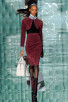 Moda z wybiegów: bordo