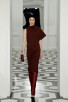 Moda z wybiegów: bordo