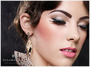 Zdjęcie promujące kolekcję Illamasqua.