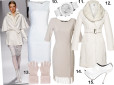 Moda z wybiegów: biały
