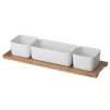Taca z 3 miseczkami Bamboo od Duka (Cena: 59,90 zł)