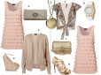 Naszyjnik Nixon 619 zł, Buty Deezee.pl wzór, Kopertówka Dorothy Perkins 99 zł, Kardigan Topshop 219 zł, Bolerko Mango 599 zł, Zegarek DKNY 709 zł, Torebka River Island 39 zł, Sandały New Look 119 zł