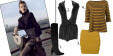 Kozaki Marisha wzór, Kamizelka Ochnik 899 zł, Spódnica Topshop 99 zł, Bluzka Topshop 99 zł