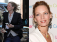makijaż gwiazd, bez makijażu, gwiazdy bez makijażu, gwiazdy bez photoshopa, brzydkie gwiazdy, celebrytki bez makijażu ,Uma Thurman