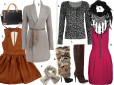1. Torba Gino Rossi 599 zł 2. Sweter Emu wzór 3. Sukienka Answear.com 299 zł 4. Etola Ochnik wzór 5. Kardigan Top Secret 119 zł 6. Buty Kazar wzór 7. Buty Kazar wzór 8. Szalik Troll 29 zł 9. Sukienka Troll 129 zł
